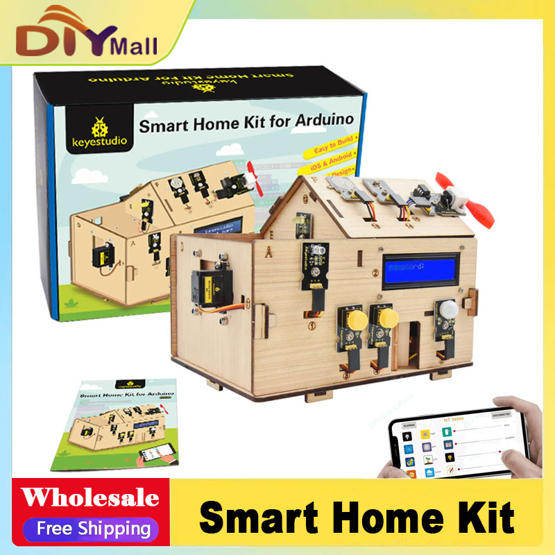 Smart Home Keyestudio - Keyestudio Smart IoT Home Kit with