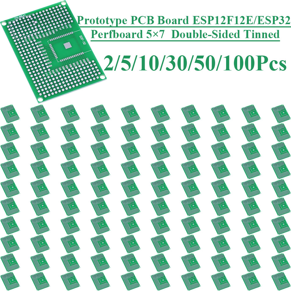 Smart Home Esp8266 - 2~100Pcs 5X7 Double Sided Tin Plated