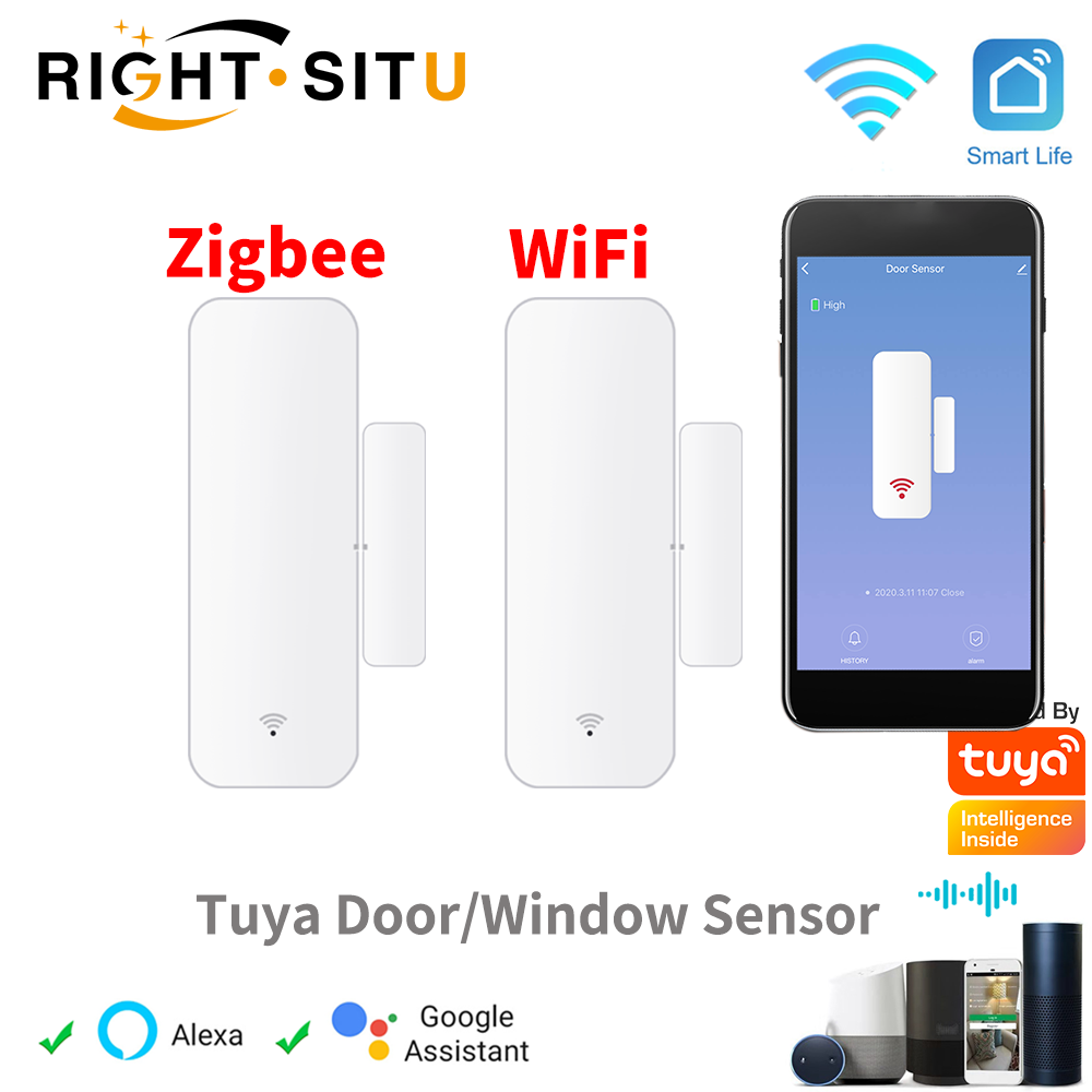 Smart Home Ikea - Tuya WiFi Zigbee Door Window Sensor