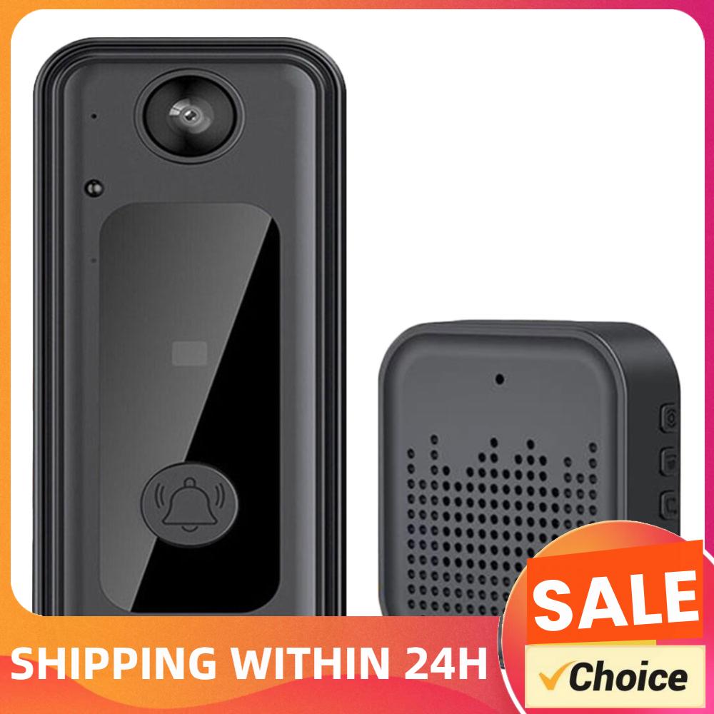 Smart Home Living - Wireless Camera Doorbell Two-Way Audio Smart