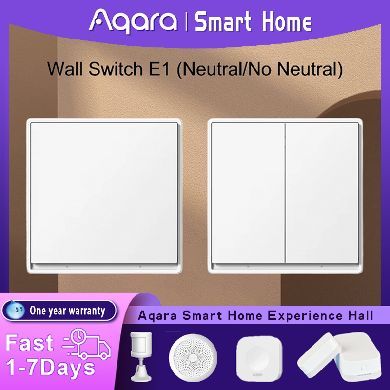Smart Home Zestaw - Original Aqara Wall Switch E1 Version