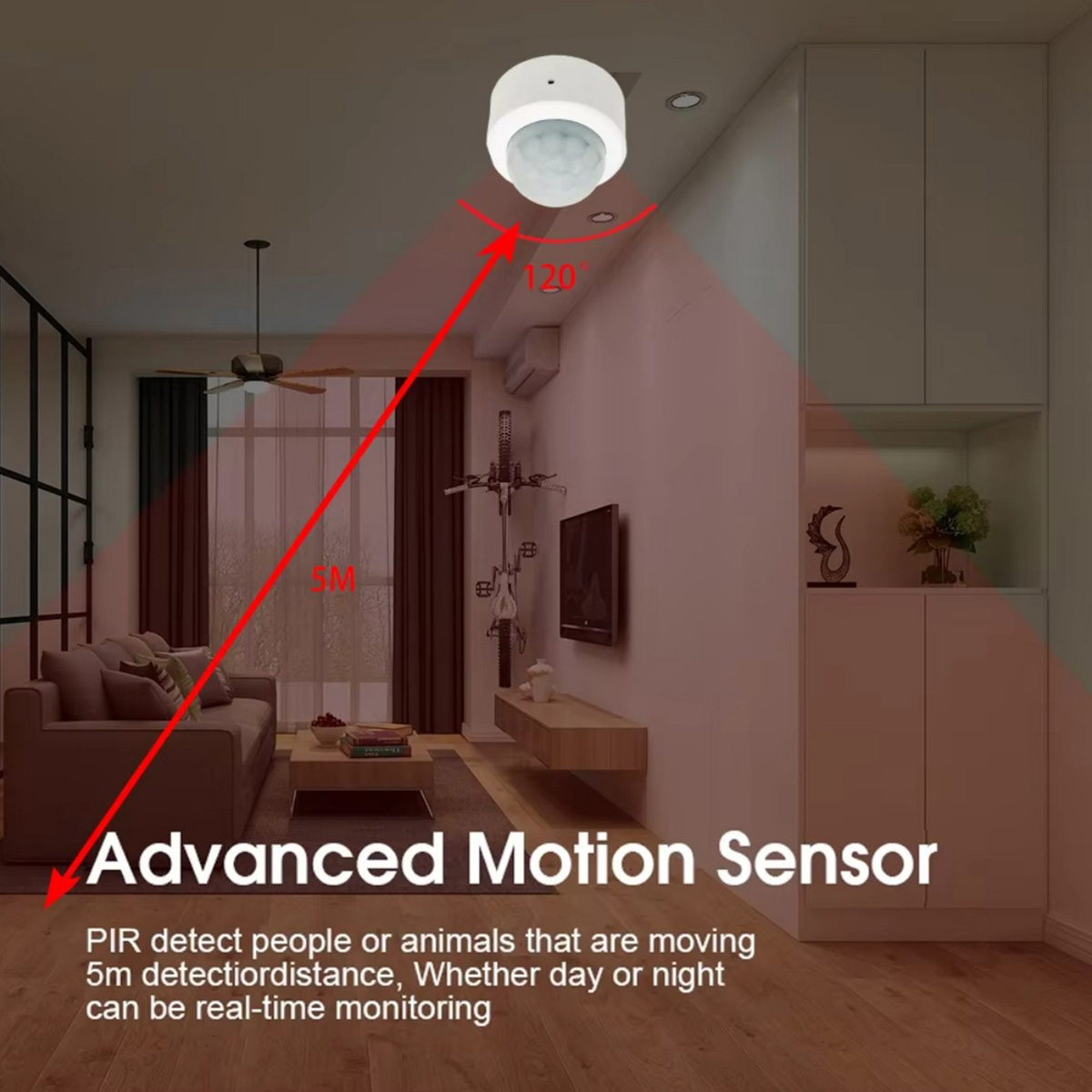 Zigbee PIR Motion Sensor Human - Smart Home Ikea 评论和价格