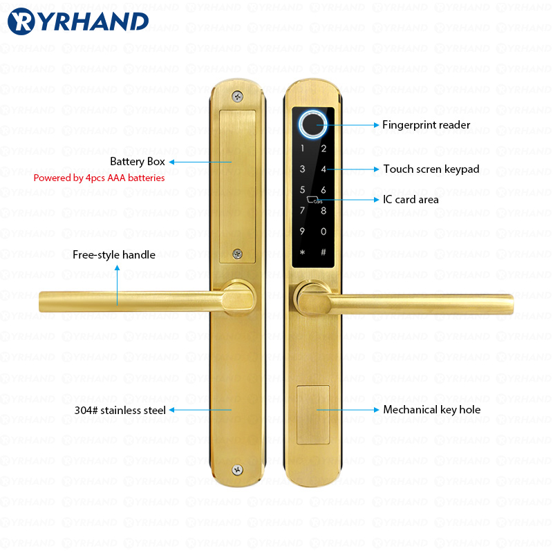 IP66 Gold Stainless steel Slid - Smart Home Keyestudio 评论和价格