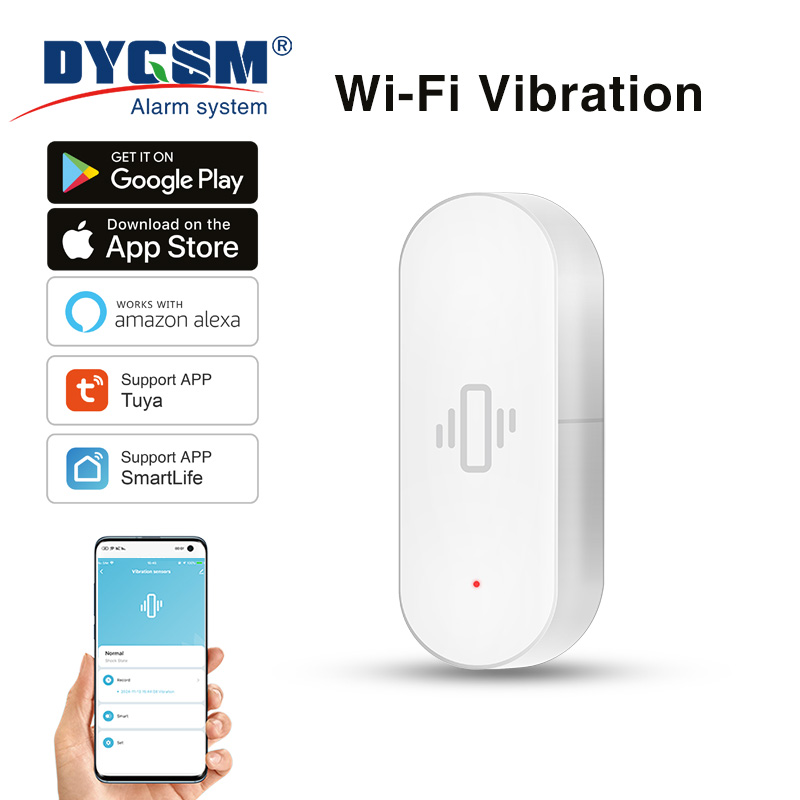 Tuya WiFi Vibration Sensor, Se - Smart Home Features 评论和价格