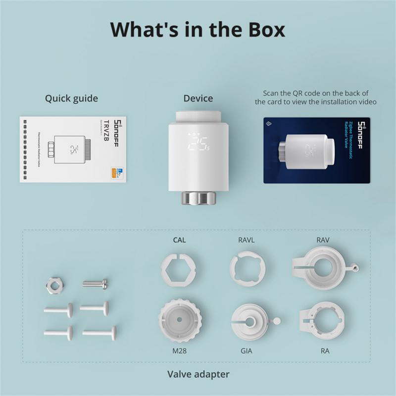 SONOFF Smart TRV Zigbee Thermo - Smart Home Mqtt 评论和价格