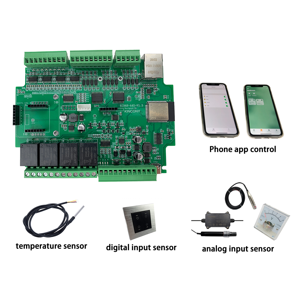 KC868-A4S ESP32 ESPhome Tasmot - Smart Home Mqtt 评论和价格