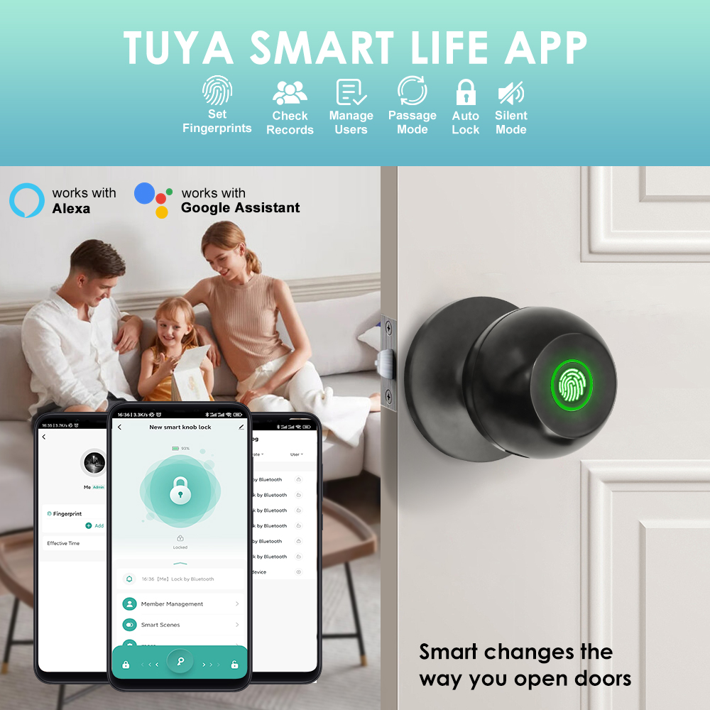 Tuya Electronic Door Lock Smar - Smart Home Keyestudio 评论和价格