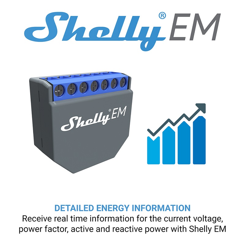 SHELLY EM Wifi Smart Life Cont - Smart Home Switch 评论和价格