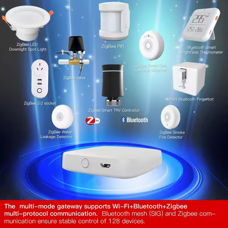 MOES Tuya ZigBee3.0 Smart Hub, - Smart Home Living 评论和价格