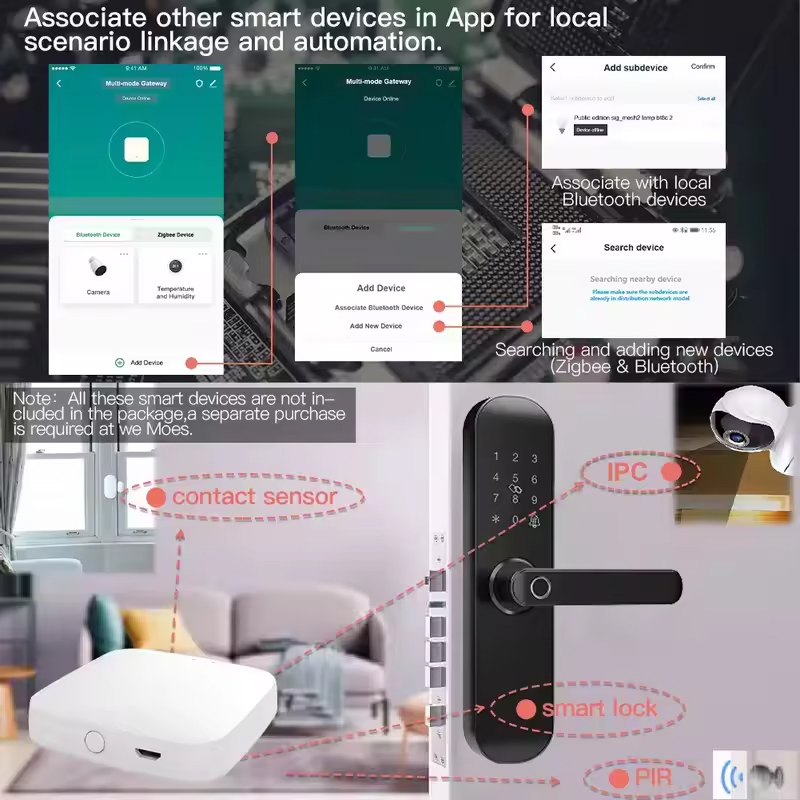 MOES Tuya ZigBee3.0 Smart Hub, - Smart Home Living 评论和价格