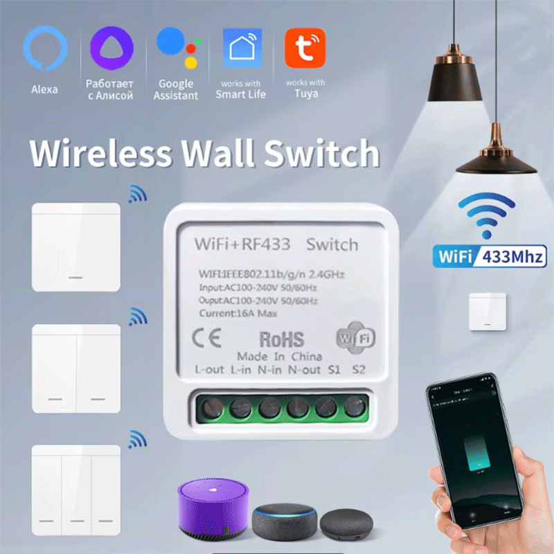 Tuya WiFi Smart Light Switch S - Smart Home Ikea 评论和价格
