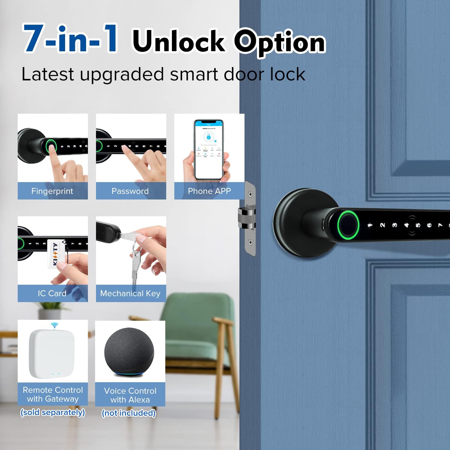 Smart Fingerprint Door Lock Ha - Smart Home Keyestudio 评论和价格
