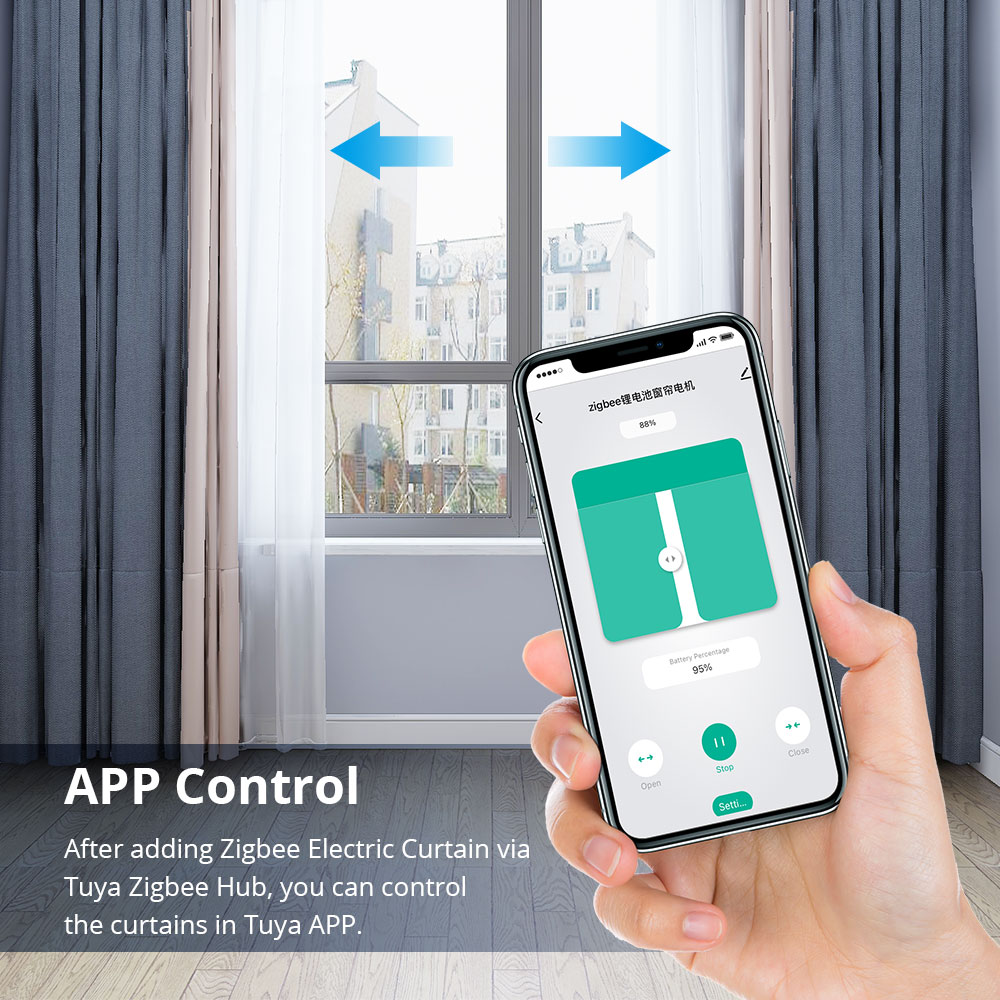 Zemismart Tuya Zigbee Recharge - Curtain Motor 评论和价格