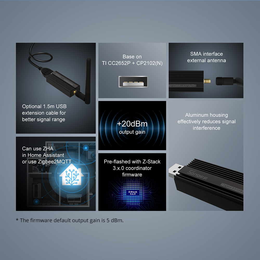 SONOFF zigbee gateway 3.0 ZBDo - Smart Home Mqtt 评论和价格