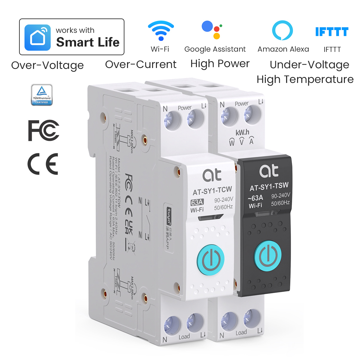 Tuya WiFi Circuit Breaker Smar - Smart Home Switch 评论和价格