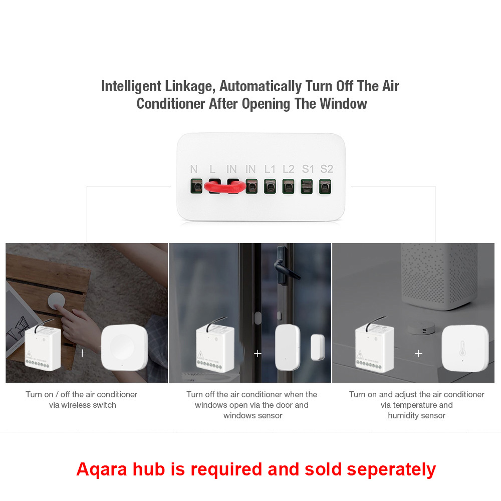 Aqara Two-Way Control Module R - Smart Home Zestaw 评论和价格