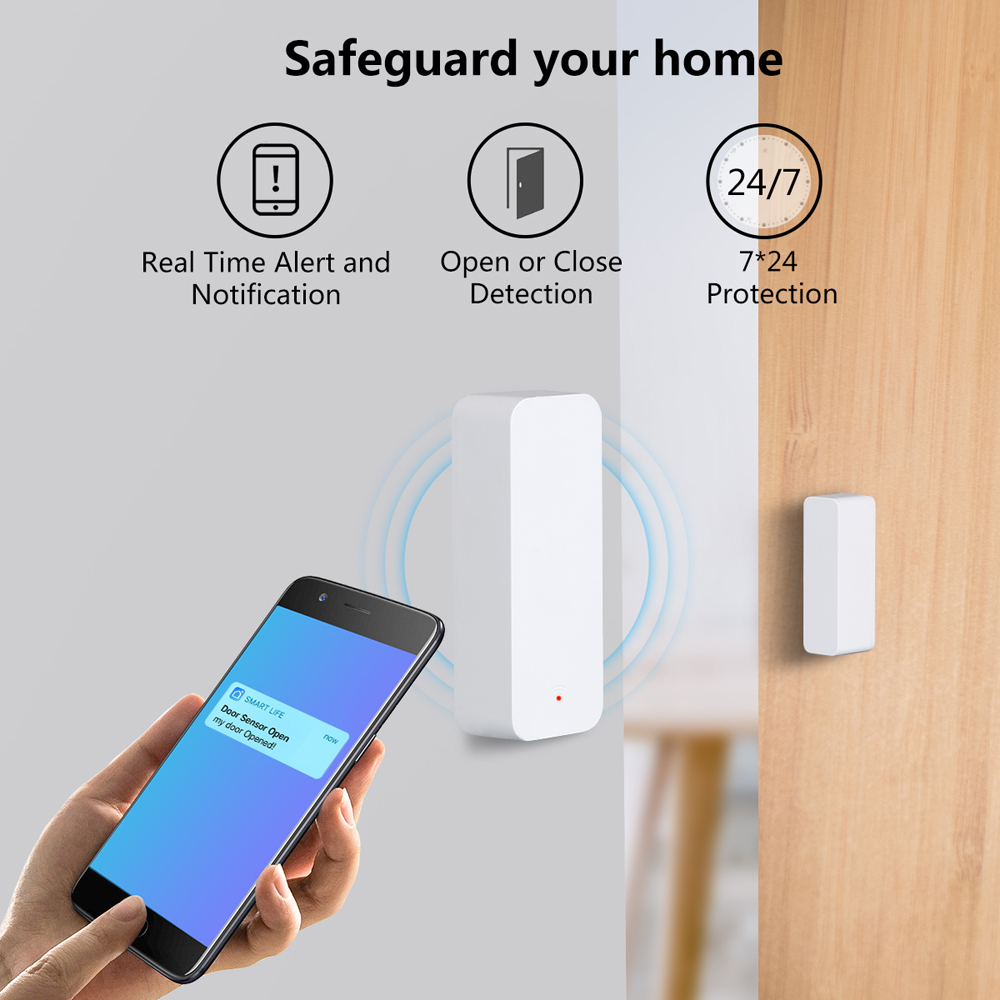 Tuya WiFi Zigbee Door Window S - Smart Home Ikea 评论和价格