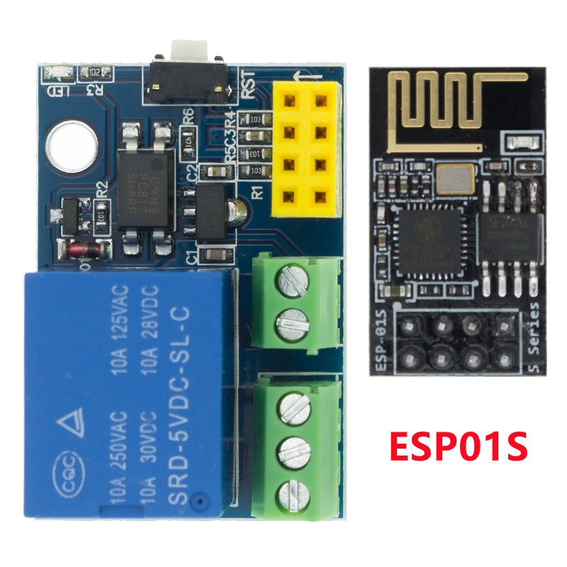 ESP8266 ESP-01 ESP-01S 5V WiFi - Smart Home Esp8266 评论和价格