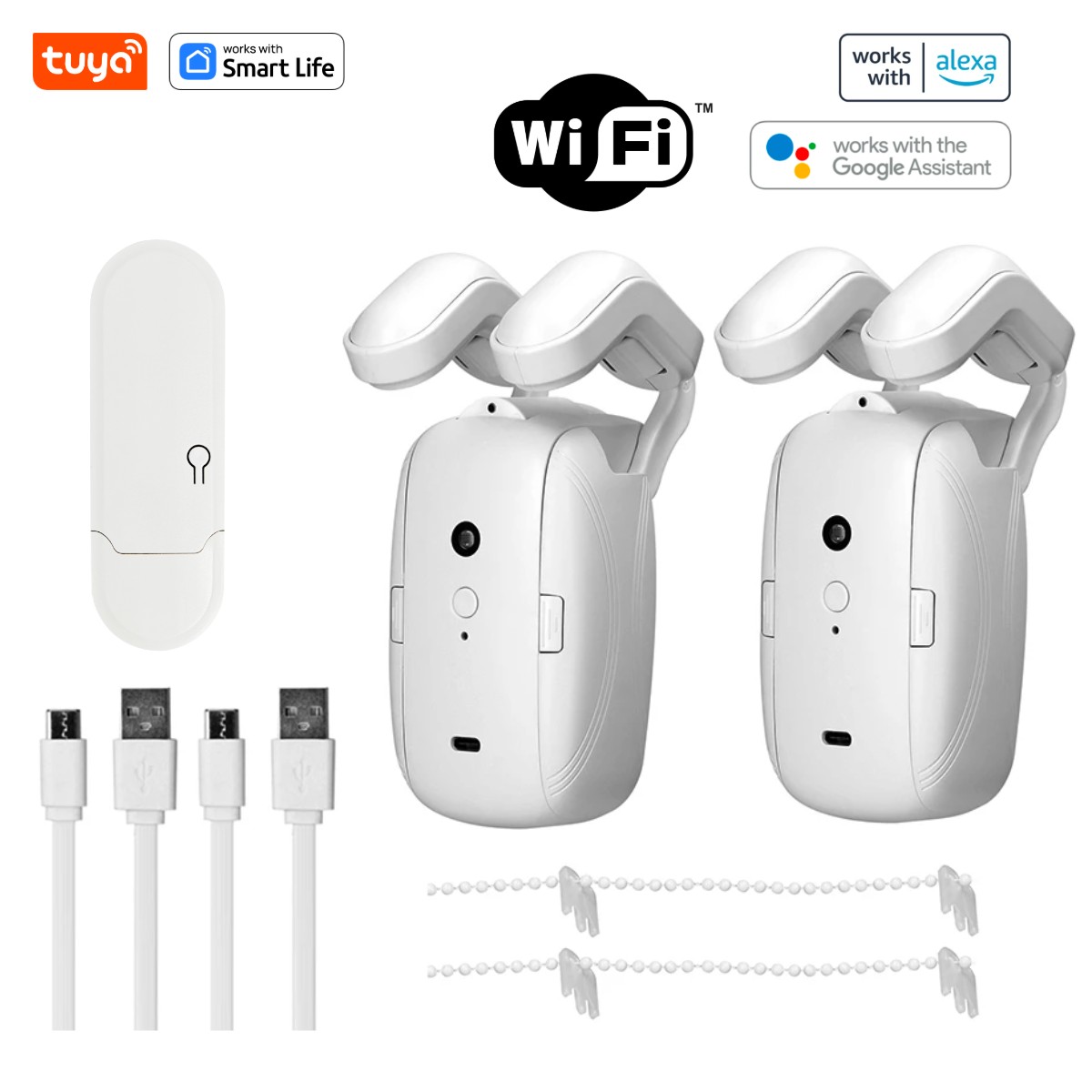 1/2PCS Tuya Smart WiFi Curtain - Smart Home Living 评论和价格