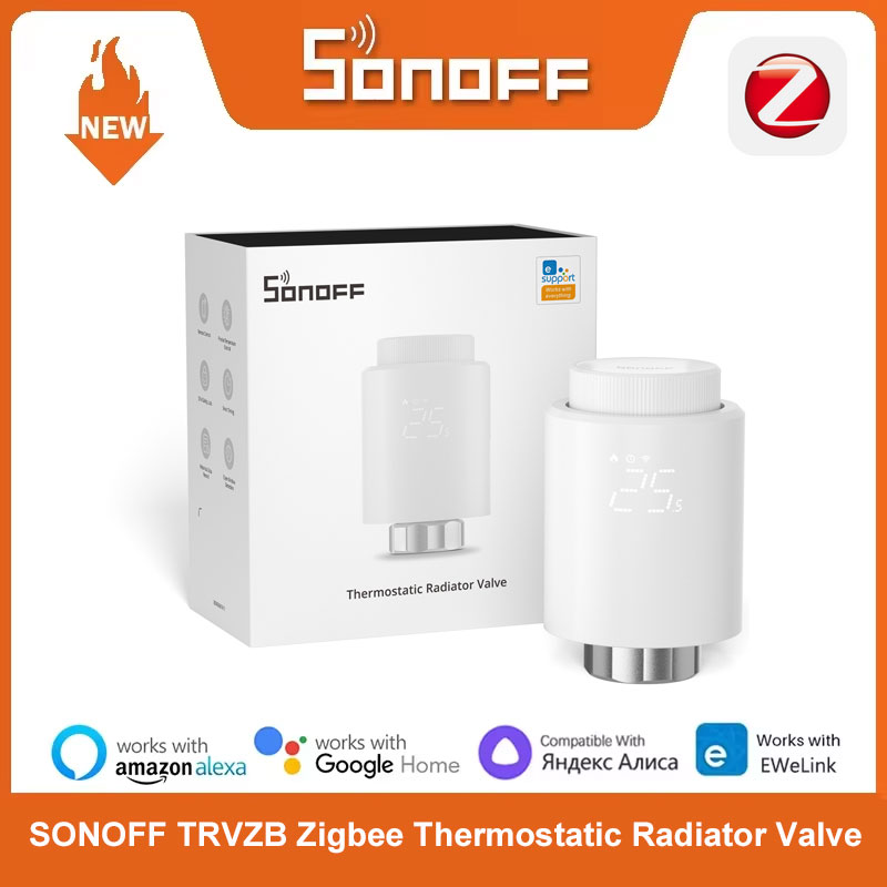 SONOFF TRVZB Zigbee 3.0 Thermo - Smart Home Mqtt 评论和价格