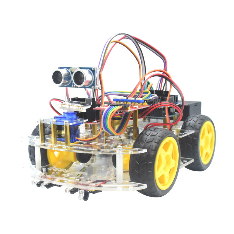 4WD Smart Robot Car Chassis Ki - Smart Home Keyestudio 评论和价格