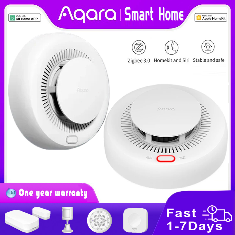 New Aqara Smoke Detector Zigbe - Smart Home Zestaw 评论和价格