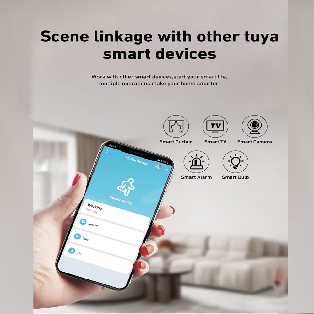 Smart PIR Motion Sensor WiFi Z - Smart Home Ikea 评论和价格