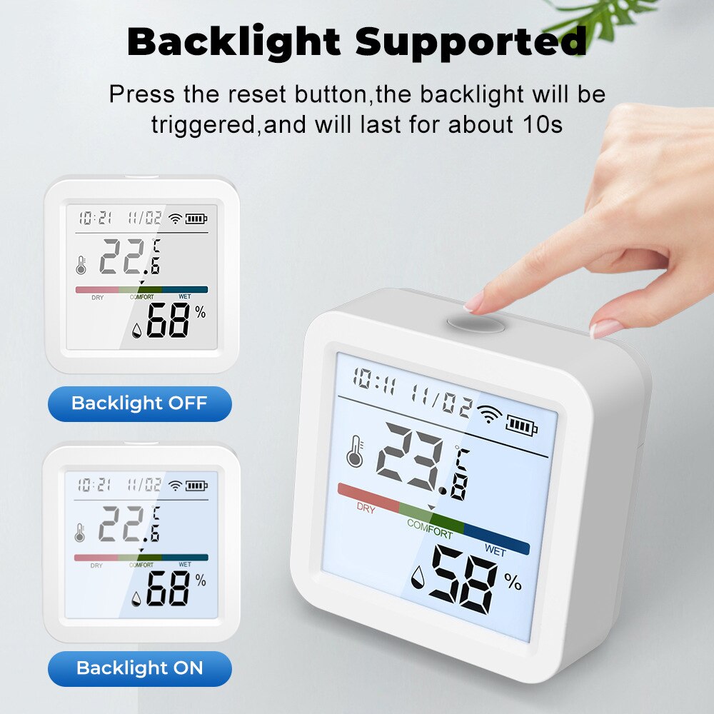 Tuya ZigBee Smart Home Tempera - Smart Home Living 评论和价格