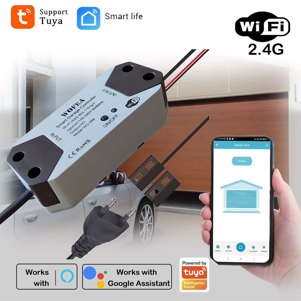 Smart Garage Door Opener Contr - Smart Home Living 评论和价格