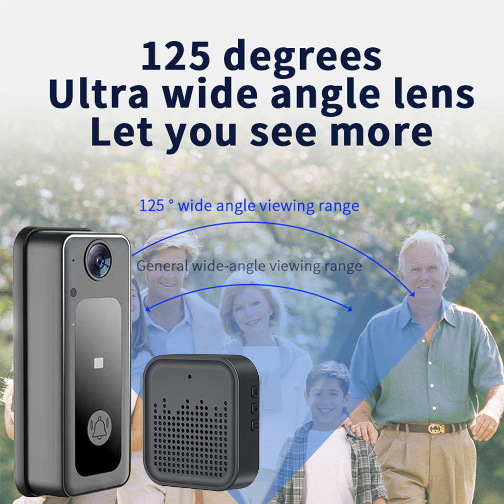 Wireless Camera Doorbell Two-W - Smart Home Living 评论和价格