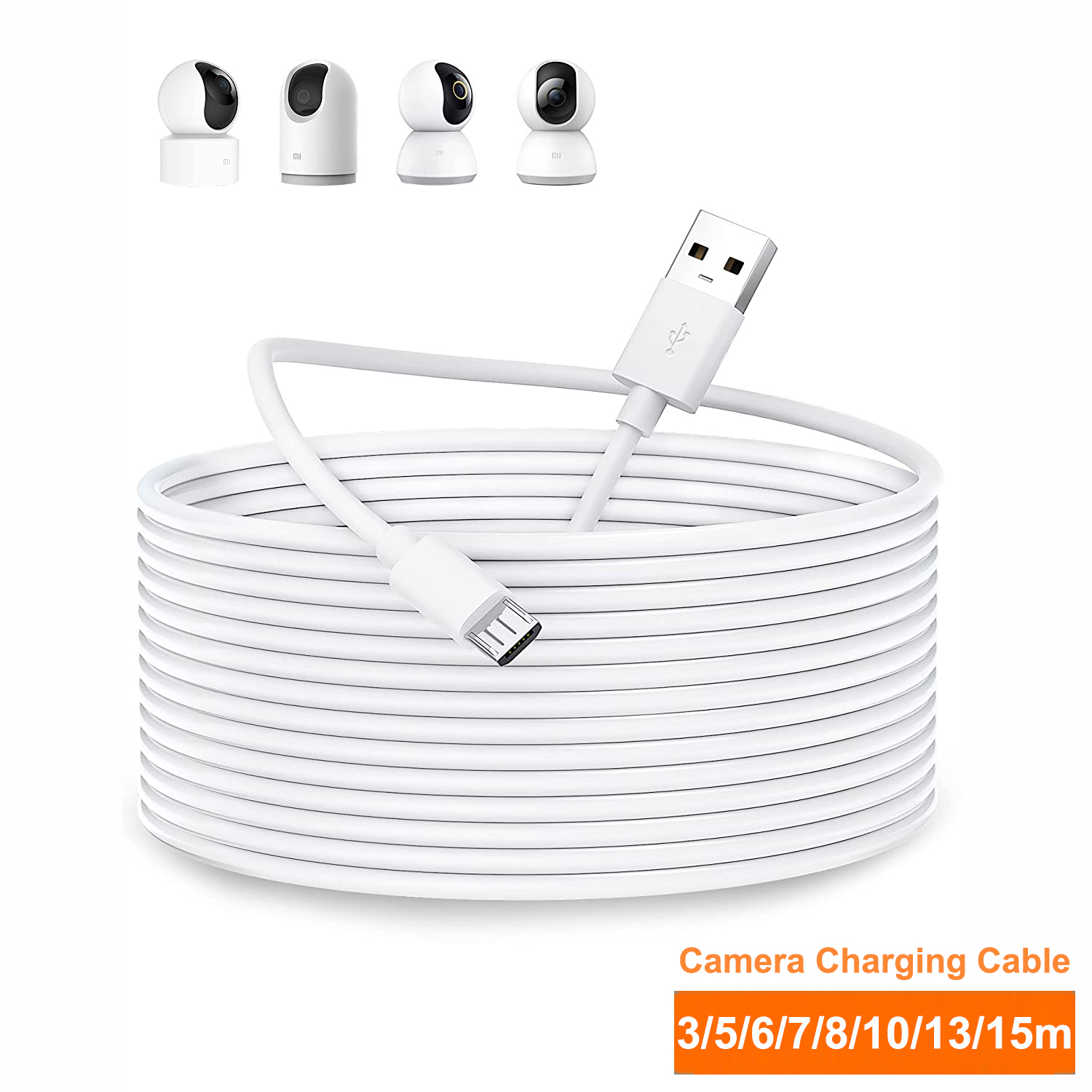 3~13m Micro USB Extension Cabl - Smart Home Xiaomi Devices 评论和价格