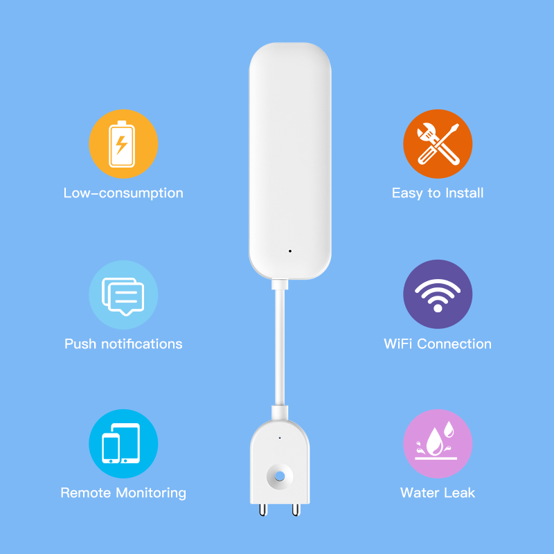 Tuya WiFi ZigBee Water Sensor  - Smart Home Features 评论和价格