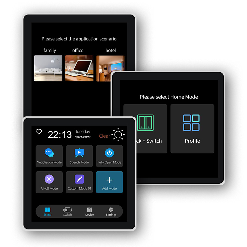 FUERS 4 Inch Touch Screen Mult - Smart Home Features 评论和价格