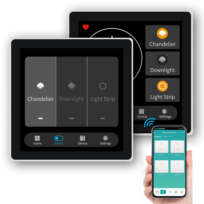 FUERS 4 Inch Touch Screen Mult - Smart Home Features 评论和价格