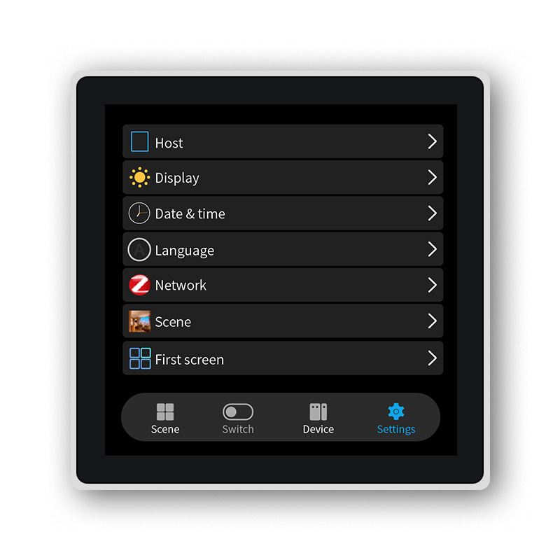 FUERS 4 Inch Touch Screen Mult - Smart Home Features 评论和价格
