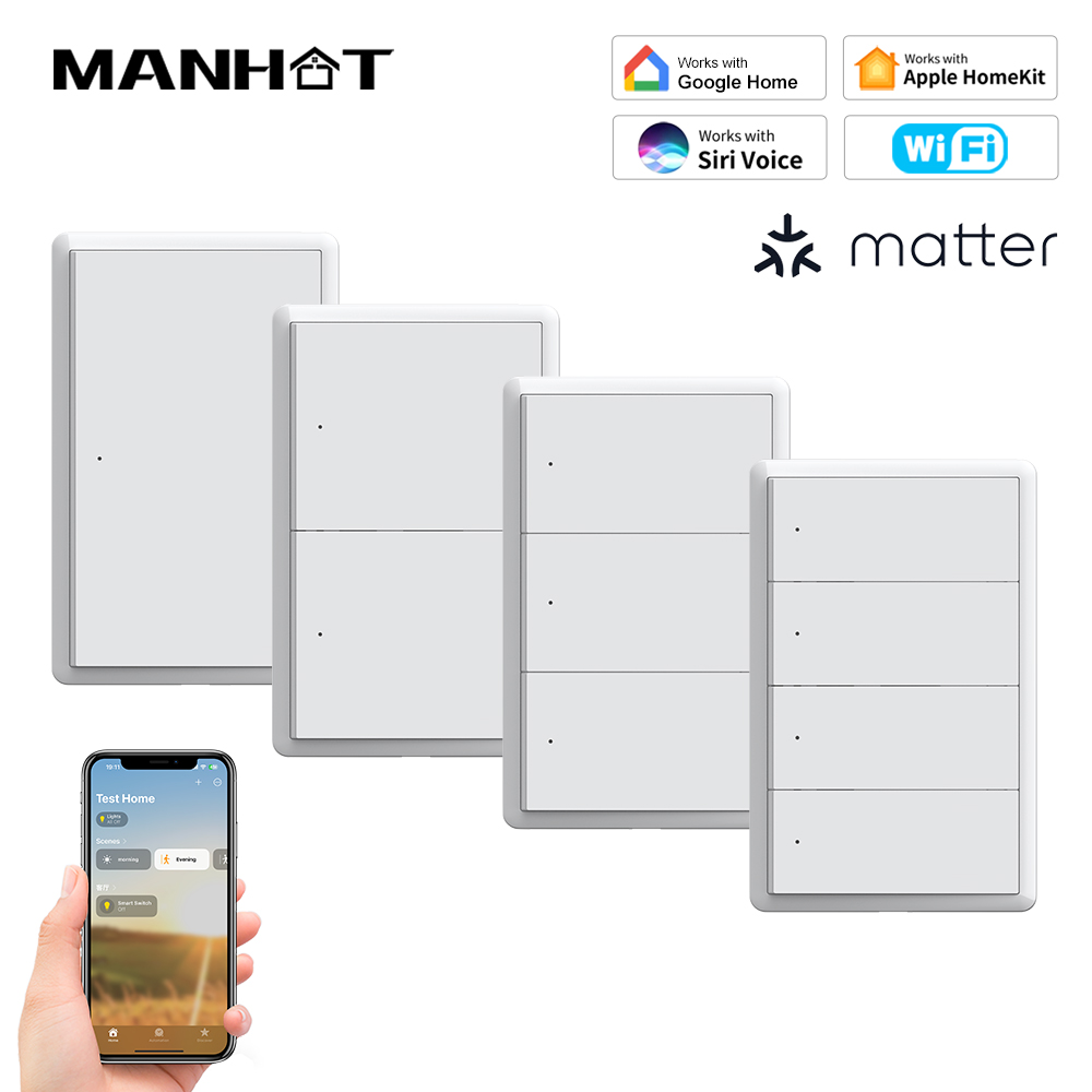 MANHOT Homekit WiFi Smart Swit - Smart Home Switch 评论和价格