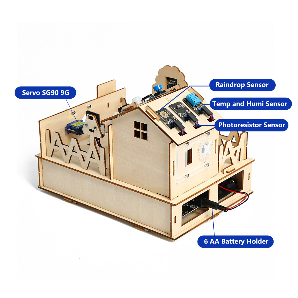 ACEBOTT DIY Smart Home Kit for - Smart Home Keyestudio 评论和价格