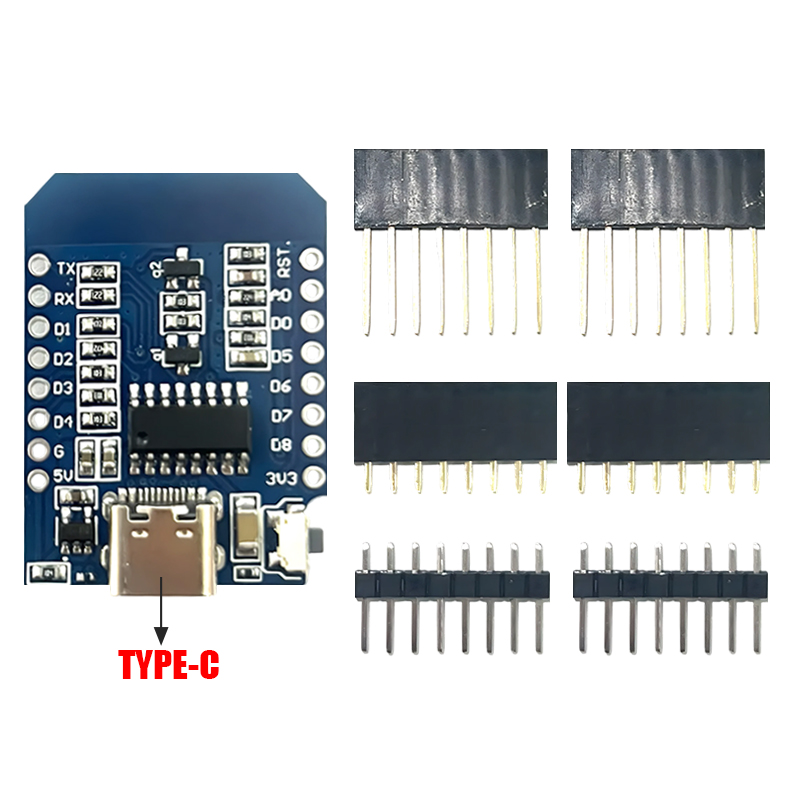 XCW WeMos D1 Mini TYPE-C/Micro - Smart Home Esp8266 评论和价格