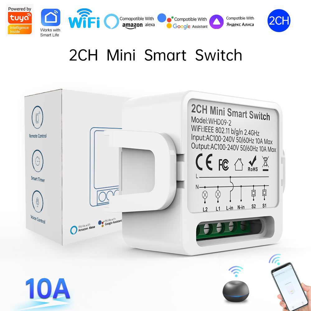 2 Way Tuya Smart Switch 2Gang  - Smart Home Ikea 评论和价格