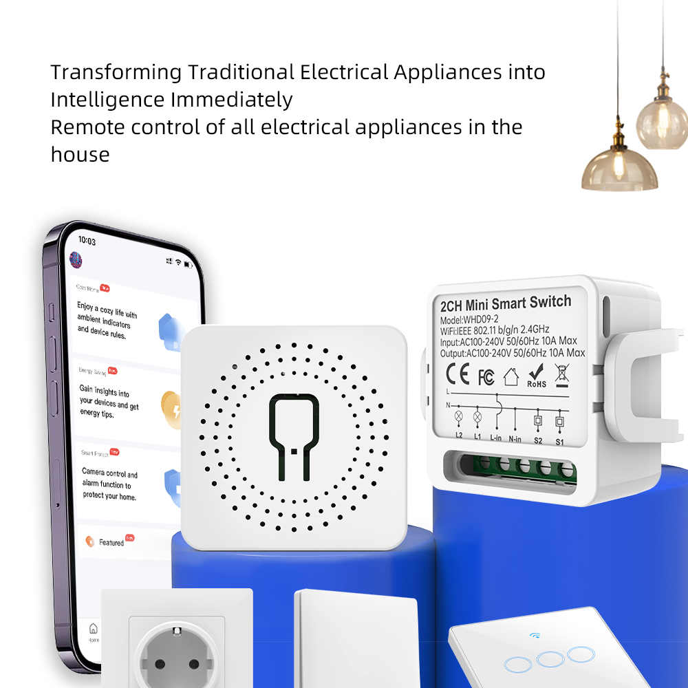 2 Way Tuya Smart Switch 2Gang  - Smart Home Ikea 评论和价格