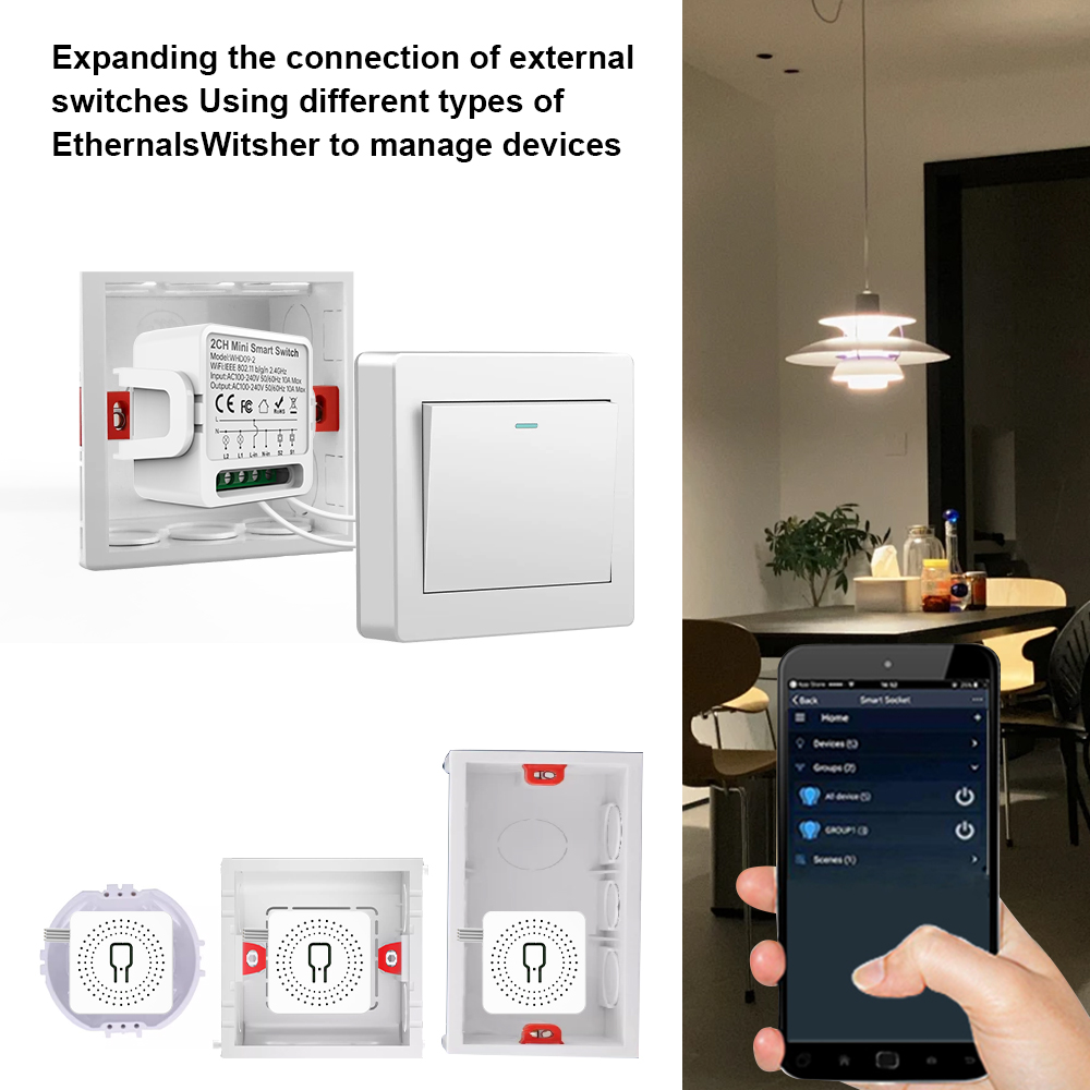 2 Way Tuya Smart Switch 2Gang  - Smart Home Ikea 评论和价格