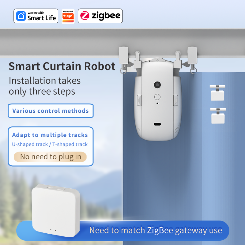 Zigbee Smart Curtain Driver Ro - Curtain Motor 评论和价格