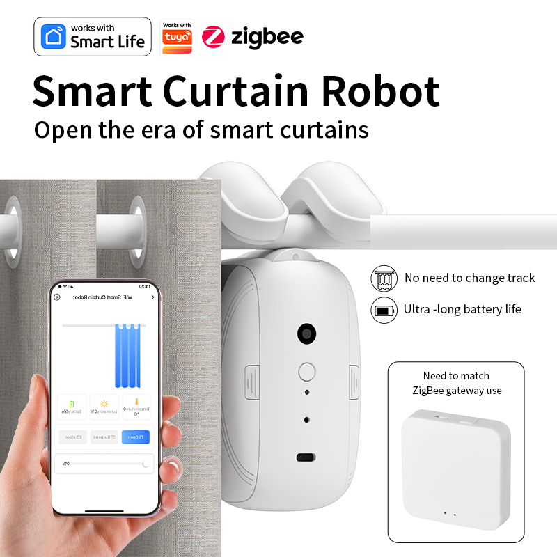 Zigbee Smart Curtain Driver Ro - Curtain Motor 评论和价格