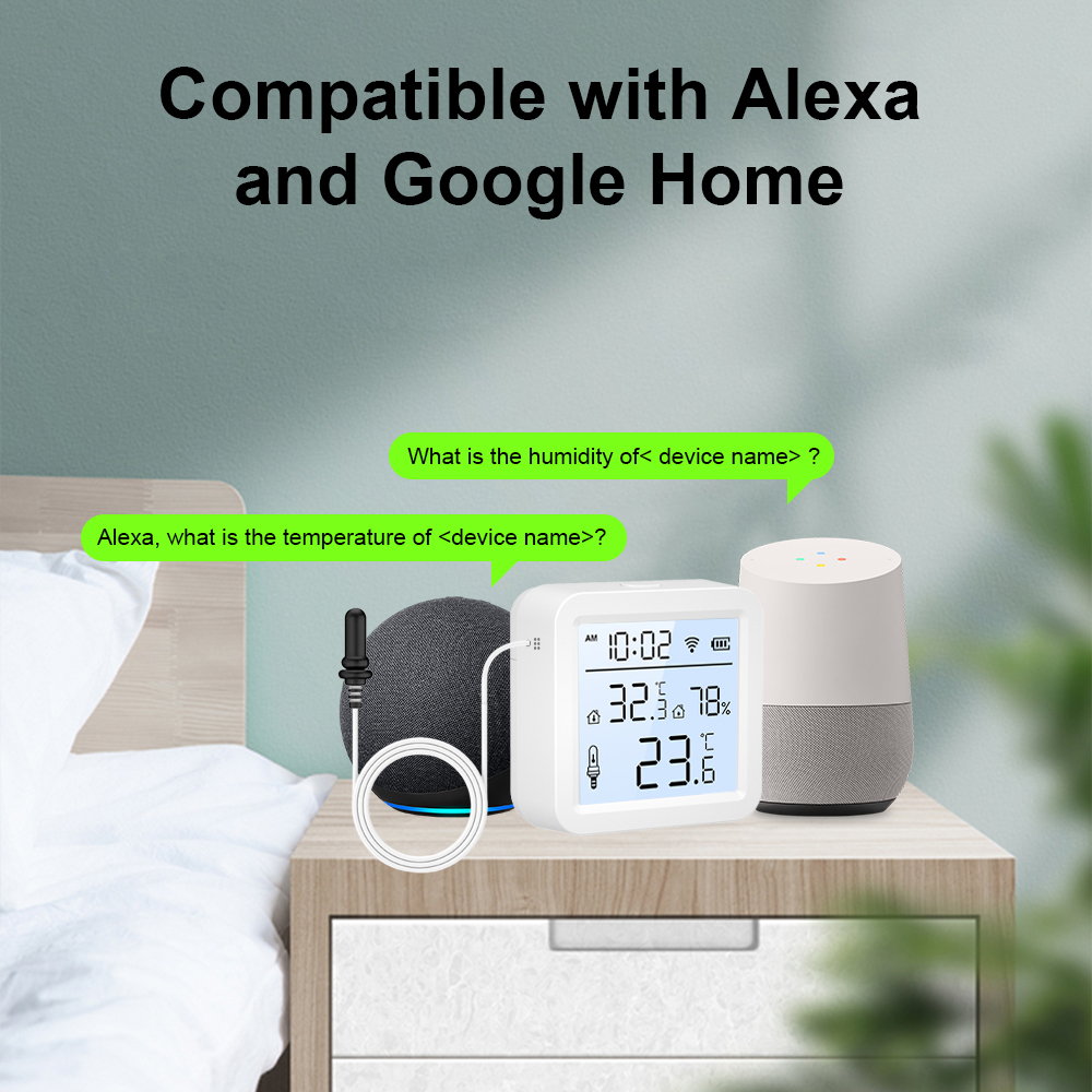 WiFi Humidity Temperature Sens - Smart Home Web 评论和价格