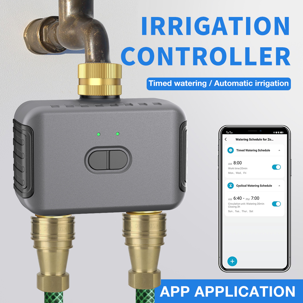 Tuya 2 Zone Watering Timer Gar - Smart Home Switch 评论和价格